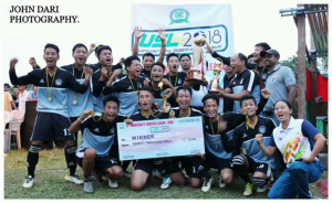 Dept of Physical Education lifted the 3rd University Soccer League (USL) trophy “Dept of Physical Education lifted the 3rd University Soccer League (USL) trophy”